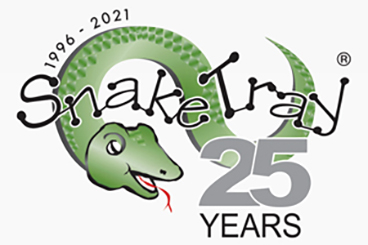 Snake Tray Logo 25 Years